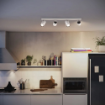 Plafoniera Philips Kosipo White GU10 4x5.5W IP20