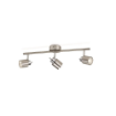 Plafoniera Philips Meranti Nickel GU10 3x35W IP20