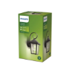Aplica exterior Philips Buzzard Black E27 60W IP44