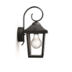 Aplica exterior Philips Buzzard Black E27 60W IP44
