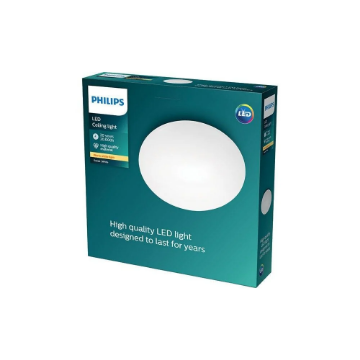 Plafoniera LED Philips Suede 4x5W 2700K 2500lm plastic alb IP20