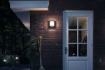 Aplica LED exterior Philips Samondra Anthracite senzor miscare 12W 2700k 1200lm IP44