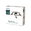 Plafoniera Philips Limbali Black GU10 3x50W IP20