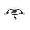 Plafoniera Philips Limbali Black GU10 3x50W IP20