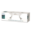 Plafoniera Philips Limbali White GU10 2x50W IP20