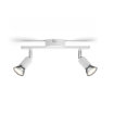 Plafoniera Philips Limbali White GU10 2x50W IP20