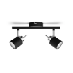 Plafoniera Philips Meranti Black GU10 2x35W IP20