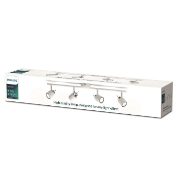 Plafoniera Philips Meranti White GU10 4x35W IP20
