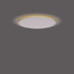 Plafoniera LED Philips Ozziet 22W 2700k 2300lm plastic alb IP20