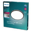 Plafoniera LED Philips Ozziet 22W 4000k 2500lm plastic negru IP20