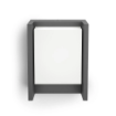 Aplica LED exterior Philips Arbour Anthracite 3.8W 3000k 800lm IP44