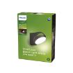 Aplica LED exterior Philips Mimosa Anthracite 7W 2700k 630lm IP44