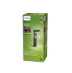 Stalp LED exterior Philips Tyla Anthracite senzor miscare 9W 2700k 820lm IP44