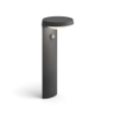 Stalp LED exterior Philips Tyla Anthracite senzor miscare 9W 2700k 820lm IP44