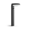 Stalp LED exterior Philips Tyla Anthracite senzor miscare 9W 2700k 820lm IP44