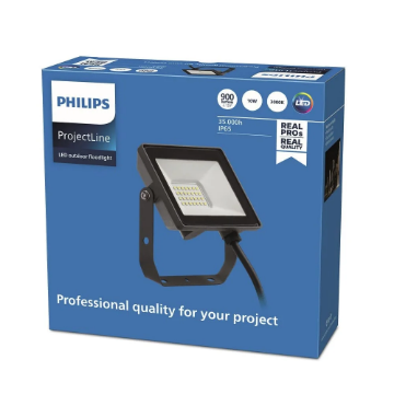 Proiector LED Philips Projectline 10W 3000k 900lm IP65 IK06