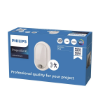 Corp LED oval Philips Projectline Wall Mount senzor miscare 15W 4000k 1400lm IP54