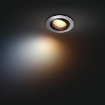 Spot LED incastrat Philips Hue Milliskin Aluminium BT 4.2W 400lm White Ambiance