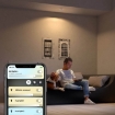 Spot LED incastrat Philips Hue Milliskin Aluminium BT 4.2W 400lm White Ambiance