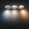 Set spoturi LED Philips Hue Milliskin White BT 3x4.2W 1200lm White Ambiance