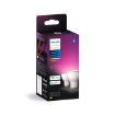 Set 2 becuri LED Philips Hue BT GU10 4.2W 400lm White and Color Ambiance