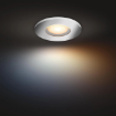 Spot incastrat baie Philips Hue Adore Chrome BT 4.2W 400lm White Ambiance