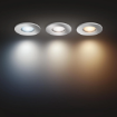 Set 3 spoturi baie Philips Hue Adore Chrome BT 3x4.2W 1200lm White Ambiance