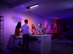 Plafoniera LED smart cu spot Philips Hue Centris Black BT 3x4.2W-36W 3700lm White and Color Ambiance
