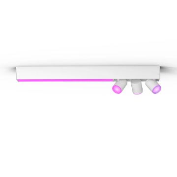 Plafoniera LED smart cu spot Philips Hue Centris White BT 3x4.2W-36W 3700lm White and Color Ambiance