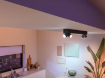 Plafoniera LED smart cu spot Philips Hue Centris Black BT 4x4.2W-40W 4400lm White and Color Ambiance