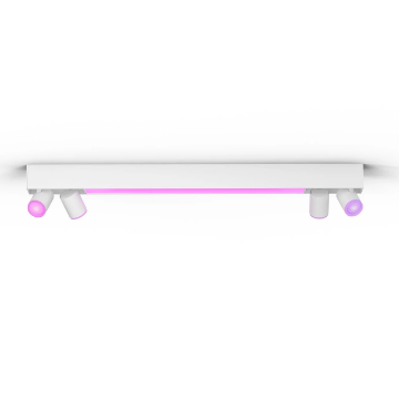 Plafoniera LED smart cu spot Philips Hue Centris White BT 4x4.2W-40W 4400lm White and Color Ambiance