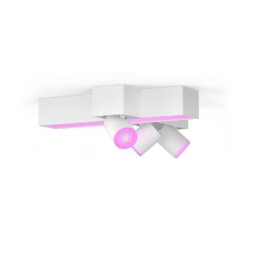 Plafoniera LED smart cu spot Philips Hue Centris White BT 3x4.2W-25W 2960lm White and Color Ambiance