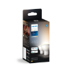 Set 2 becuri LED Philips Hue 4.2W 400lm GU10 White Ambiance