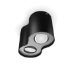 Spot aplicat Philips Hue Pillar Black BT 2x4.2W 800lm White Ambiance