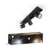 Spot aplicat Philips Hue Runner Black BT 3x4.2W 1200lm White Ambiance