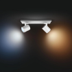 Spot aplicat Philips Hue Runner White BT 2x4.2W 800lm White Ambiance
