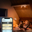 Spot aplicat Philips Hue Runner White BT 2x4.2W 800lm White Ambiance