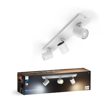 Spot aplicat Philips Hue Runner White BT 3x4.2W 1200lm White Ambiance