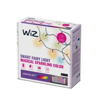 Instalatie luminoasa WiZ Connected Fairy Light Type-C 160LED 15W RGBW BT WIFI
