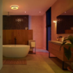 Spot LED inteligent baie Philips Hue Xamento Chrome 4.2W 400lm White and Color Ambiance BT Zigbee WiFi