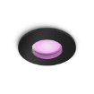 Spot LED inteligent baie Philips Hue Xamento Black 4.2W 400lm White and Color Ambiance WiFi BT Zigbee
