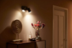 Spot Philips Hue Fugato Black BT 2x4.2W 800lm White and Color Ambiance