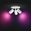 Spot Philips Hue Fugato White BT 3x4.2W 1200lm White and Color Ambiance