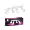 Spot Philips Hue Fugato White BT 4x4.2W 1600lm White and Color Ambiance