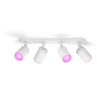 Spot Philips Hue Fugato White BT 4x4.2W 1600lm White and Color Ambiance