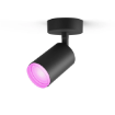 Spot Philips Hue Fugato Black BT 4.2W 400lm White and Color Ambiance