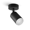 Spot Philips Hue Fugato Black BT 4.2W 400lm White and Color Ambiance
