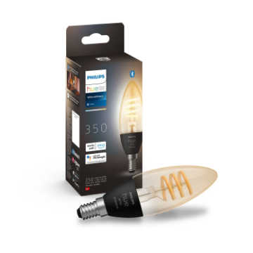 Bec LED Philips Hue Vintage BT 4.6W E14 350lm White Ambiance