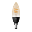 Bec LED Philips Hue Vintage BT 4.6W E14 350lm White Ambiance