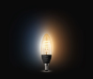 Bec LED Philips Hue Vintage BT 4.6W E14 350lm White Ambiance
